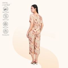 Set đồ bộ nữ kiểu quần lửng tay ngắn  254p 7024