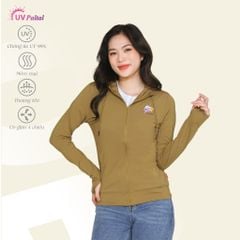 Áo khoác nữ chống nắng, chống UV chất poly thái 311p 1342