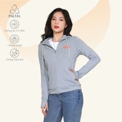 Áo khoác nữ chống nắng, chống UV chất vảy cá cotton cvc mát 401p 1117