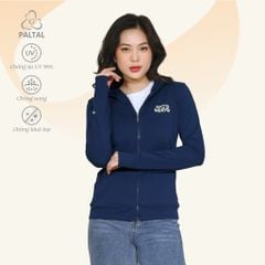 Áo khoác nữ chống nắng, chống UV chất vảy cá cotton cvc mát 401p 1117