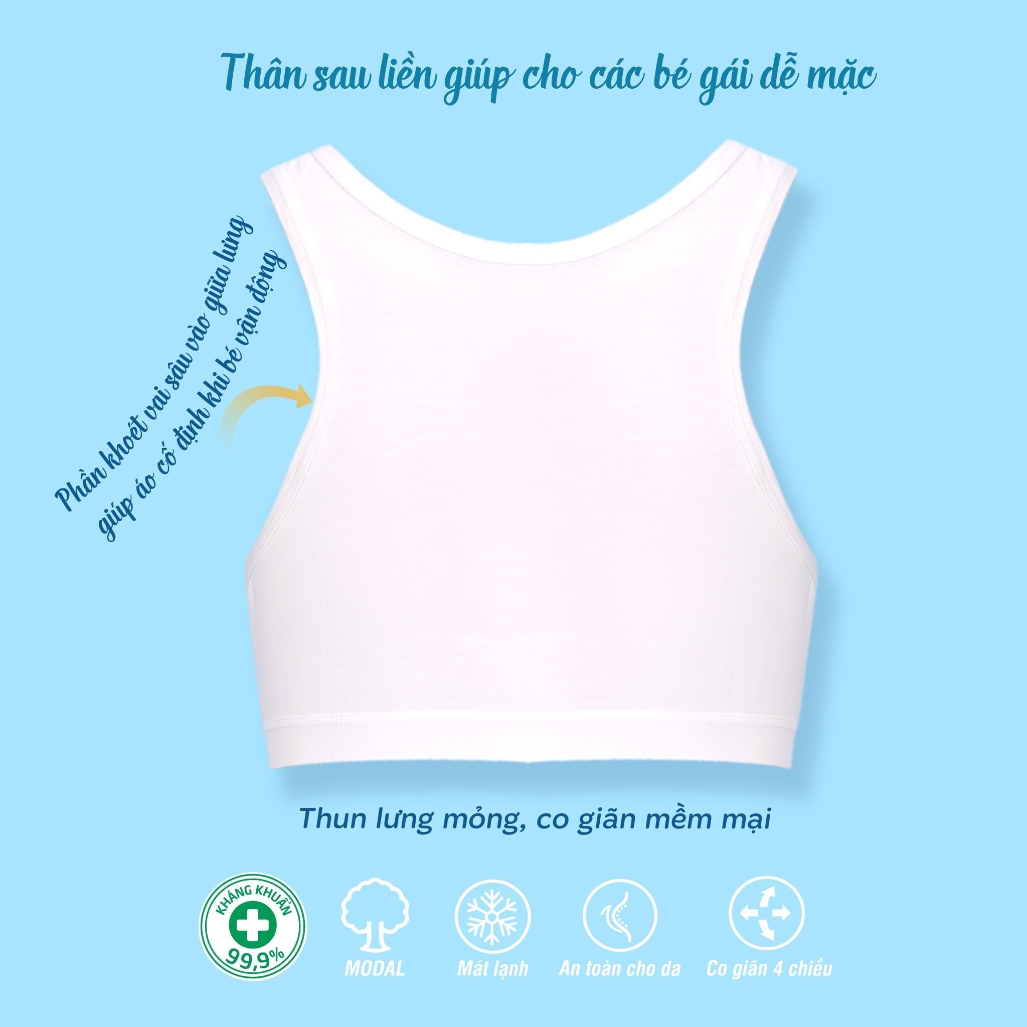Áo lá học sinh - cotton compact mỏng nhẹ 209p 8889