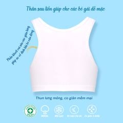 Áo lá học sinh - cotton compact mỏng nhẹ 209p 8889