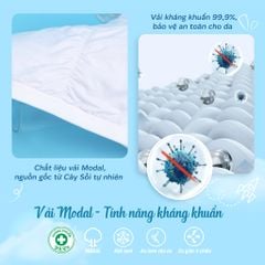 Áo lá học sinh - cotton compact mỏng nhẹ 209p 8889