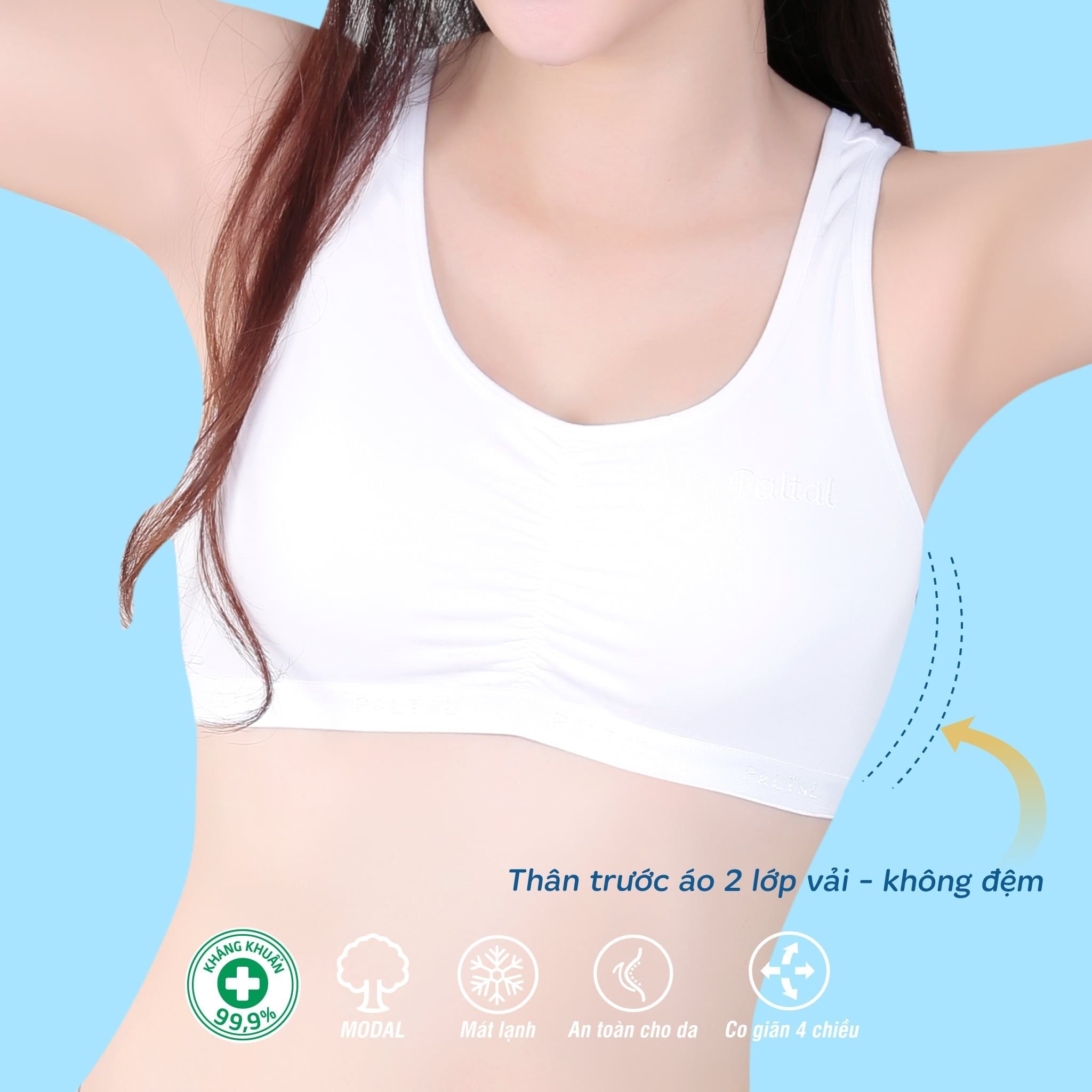 Áo lá học sinh - cotton compact mỏng nhẹ 209p 8889