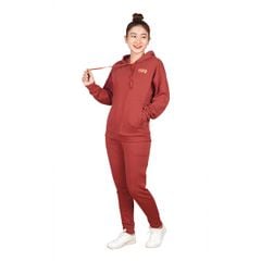 Bộ nữ thể thao kiểu quần dài tay dài chất vảy cá cotton cvc mát kiểu dệt chân cua 403p 3191