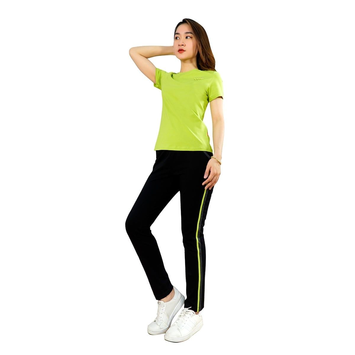 Set đồ bộ nữ kiểu quần dài tay ngắn chất cotton siêu mát 023p 3276