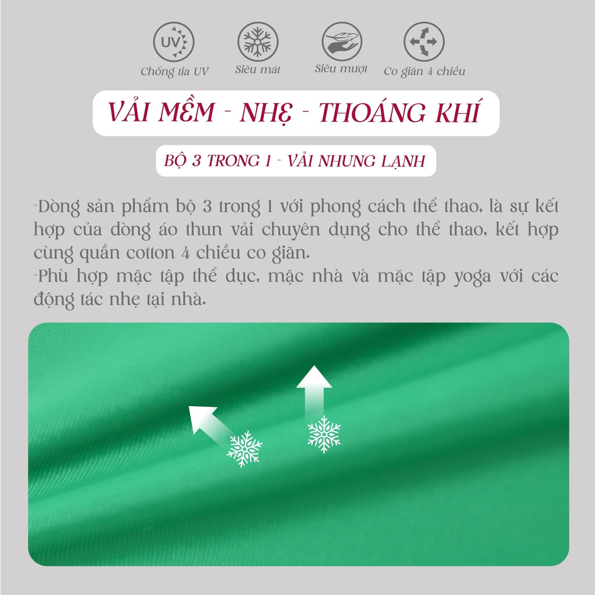 Set đồ bộ nữ kiểu quần dài tay ngắn Thể Thao Cổ Tròn chất nhung lạnh 153p 6009