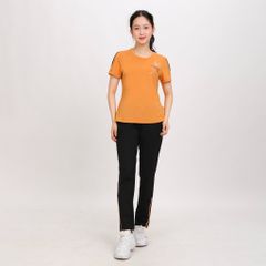 Set đồ bộ nữ kiểu quần dài tay ngắn Thể Thao Cổ Tròn chất nhung lạnh 153p 6009