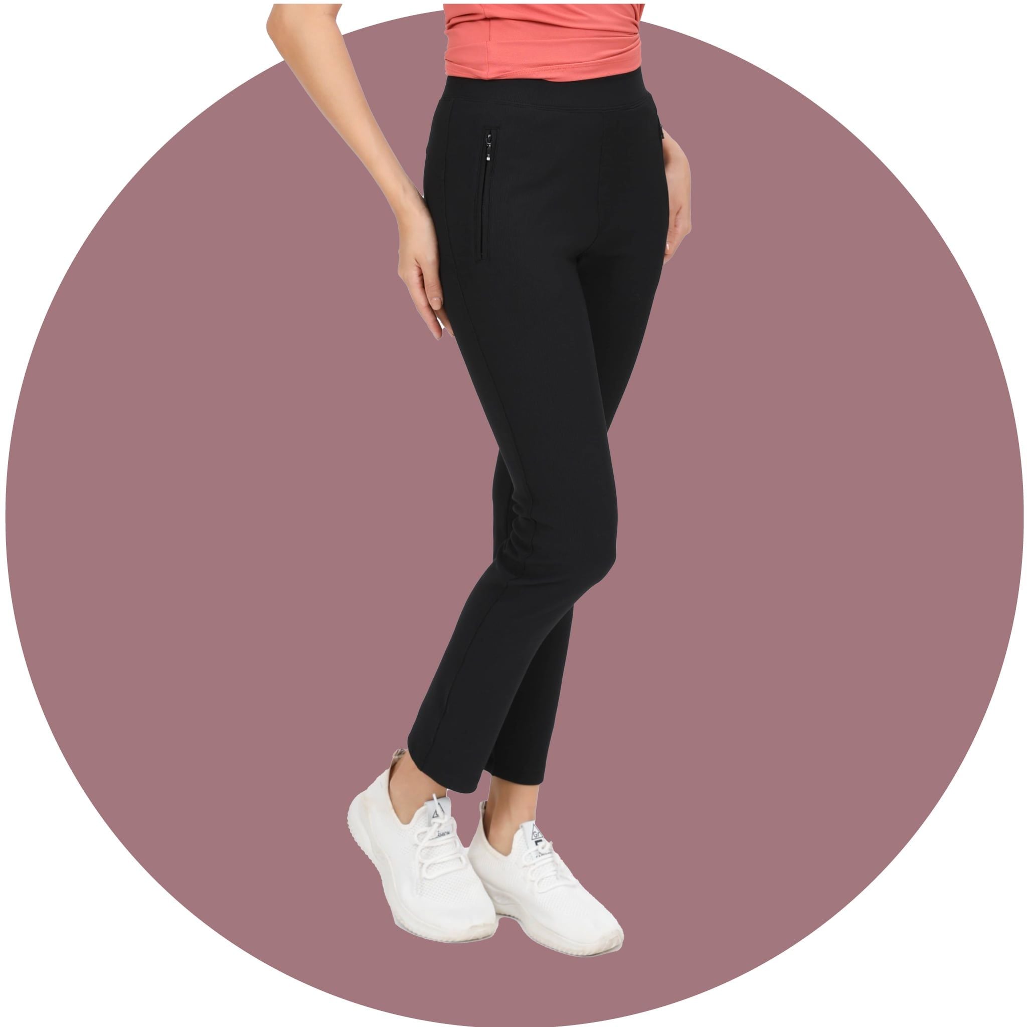 Quần dài nữ chất rib gân 558p 8055