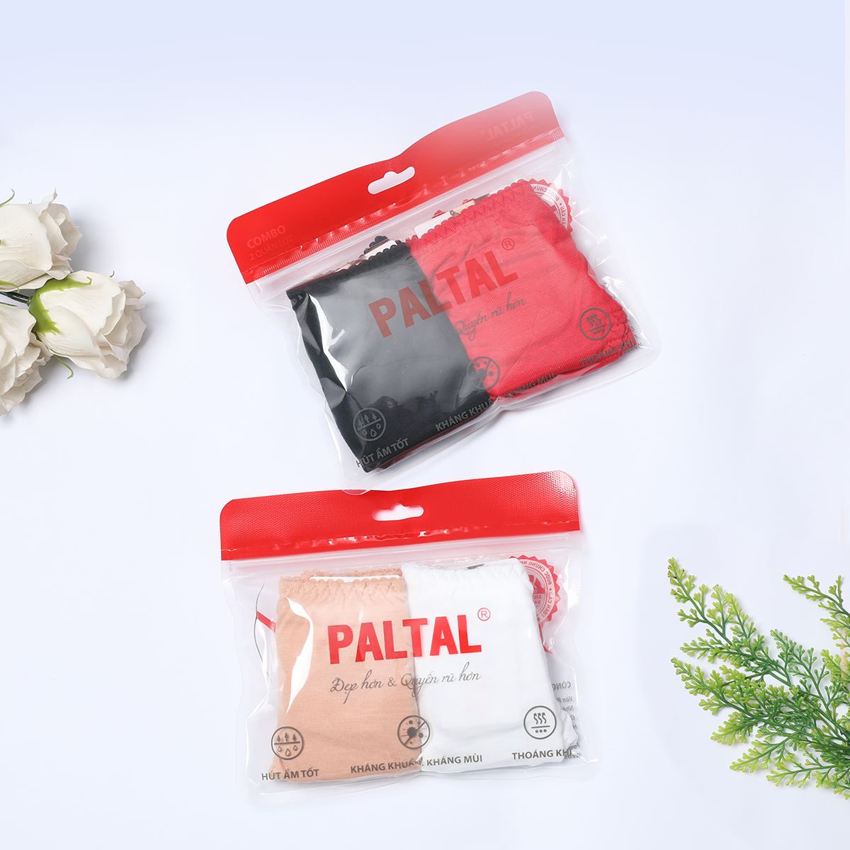 Combo 02-06-10 quần lót nữ chất cotton siêu mát 027p 7434