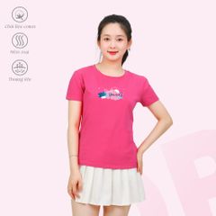 Áo thun nữ tay ngắn chất cotton siêu mát Form Suông 020p 0344