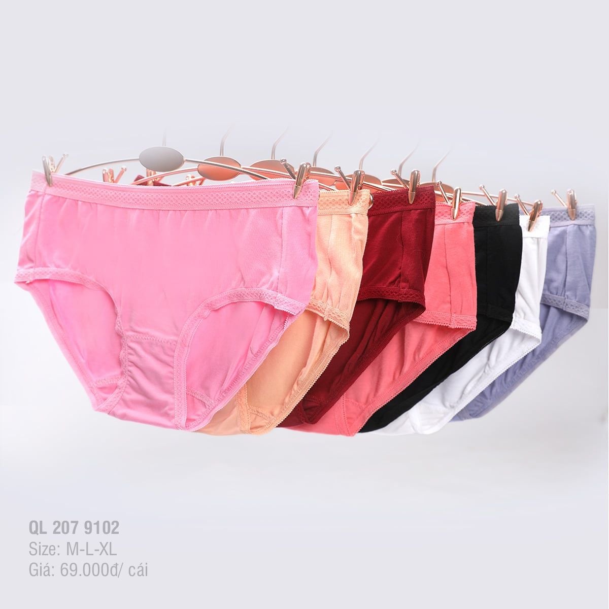 Combo 02-06-10 quần lót cotton siêu mát 027 7497