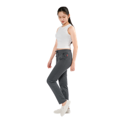Quần thể thao nữ ống dài thun chất vảy cá cotton cvc mát 408p 8007