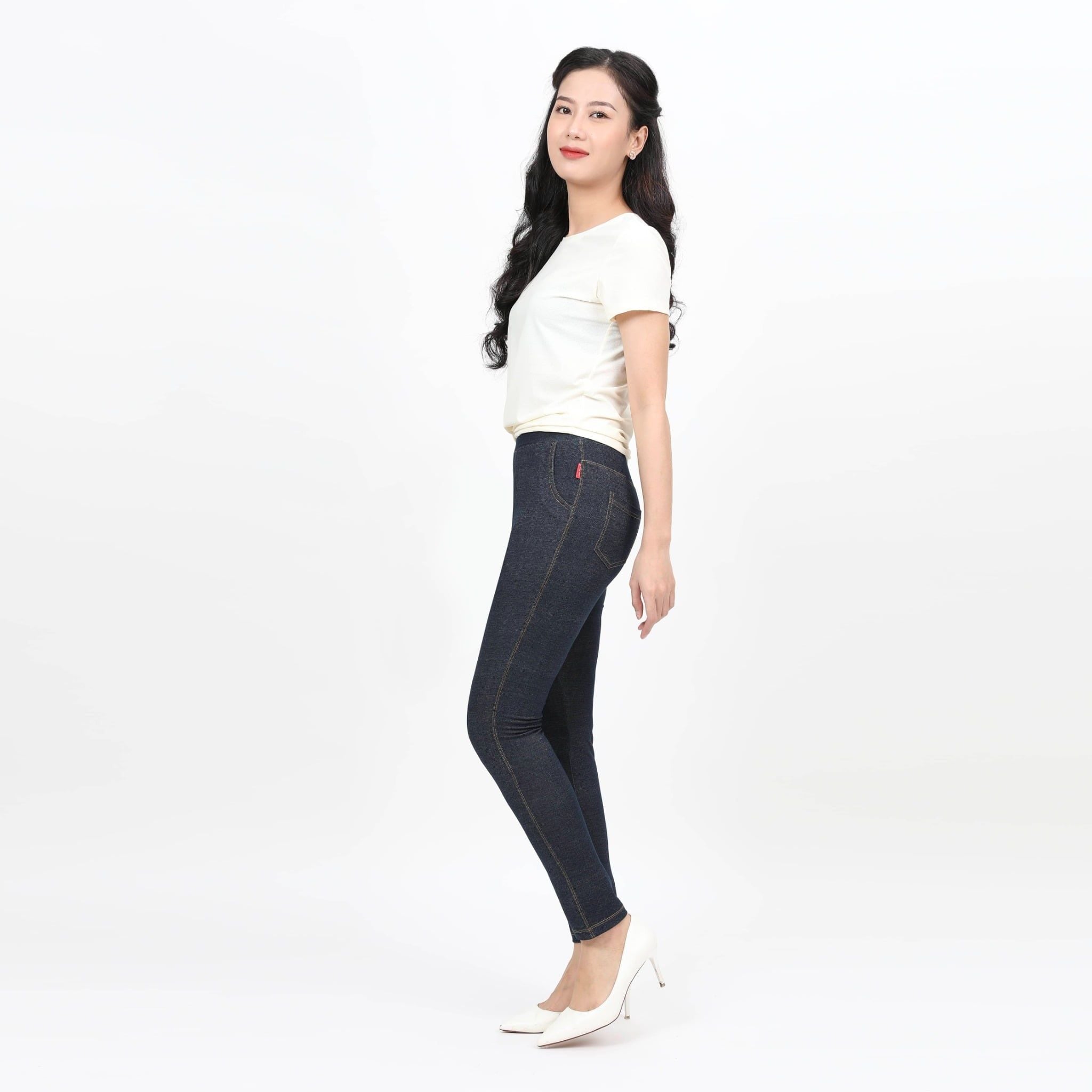 Quần chất jean ống dài 508p 8053