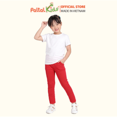 Quần Dài Cotton Borib Bé Gái Cao Cấp - 228 8529