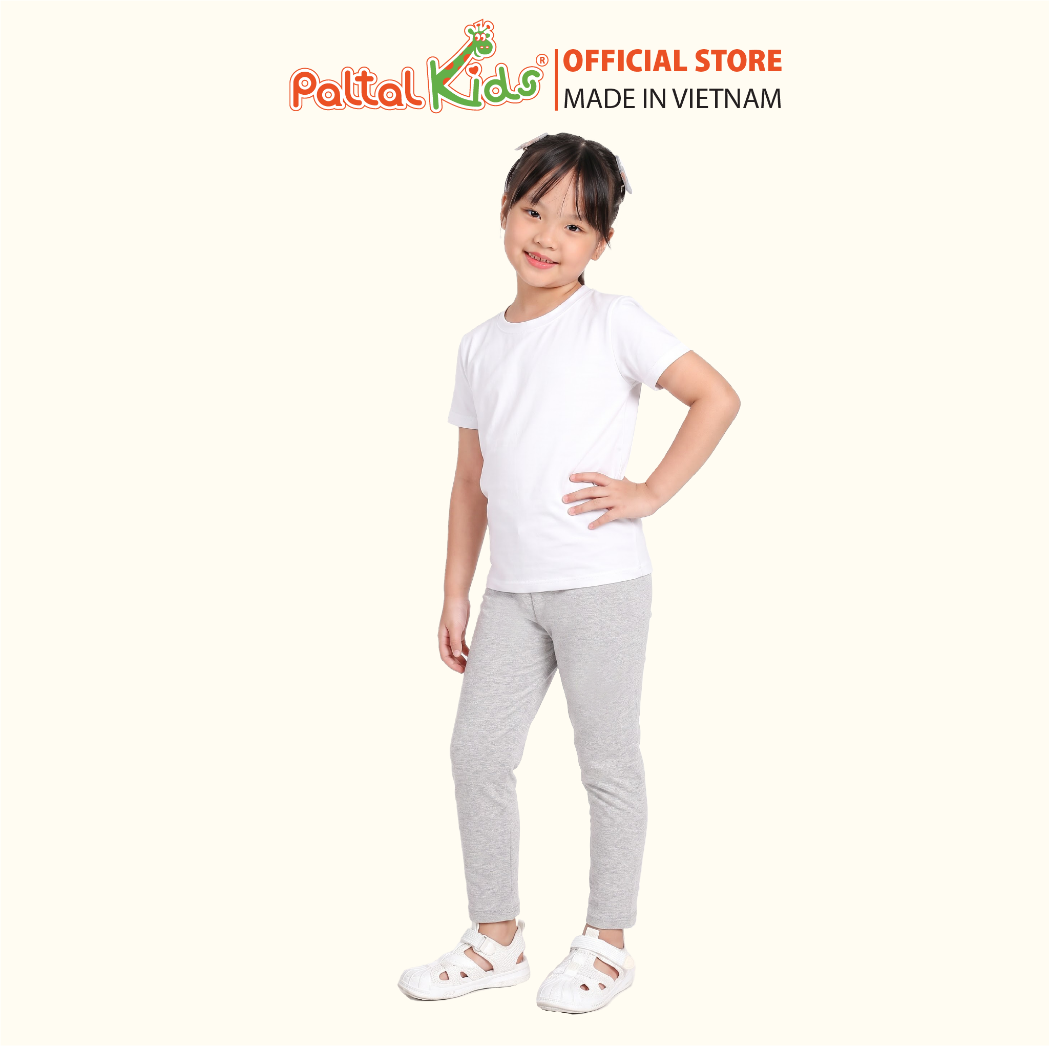 Quần Dài Cotton Borib Bé Gái Cao Cấp - 228 8529