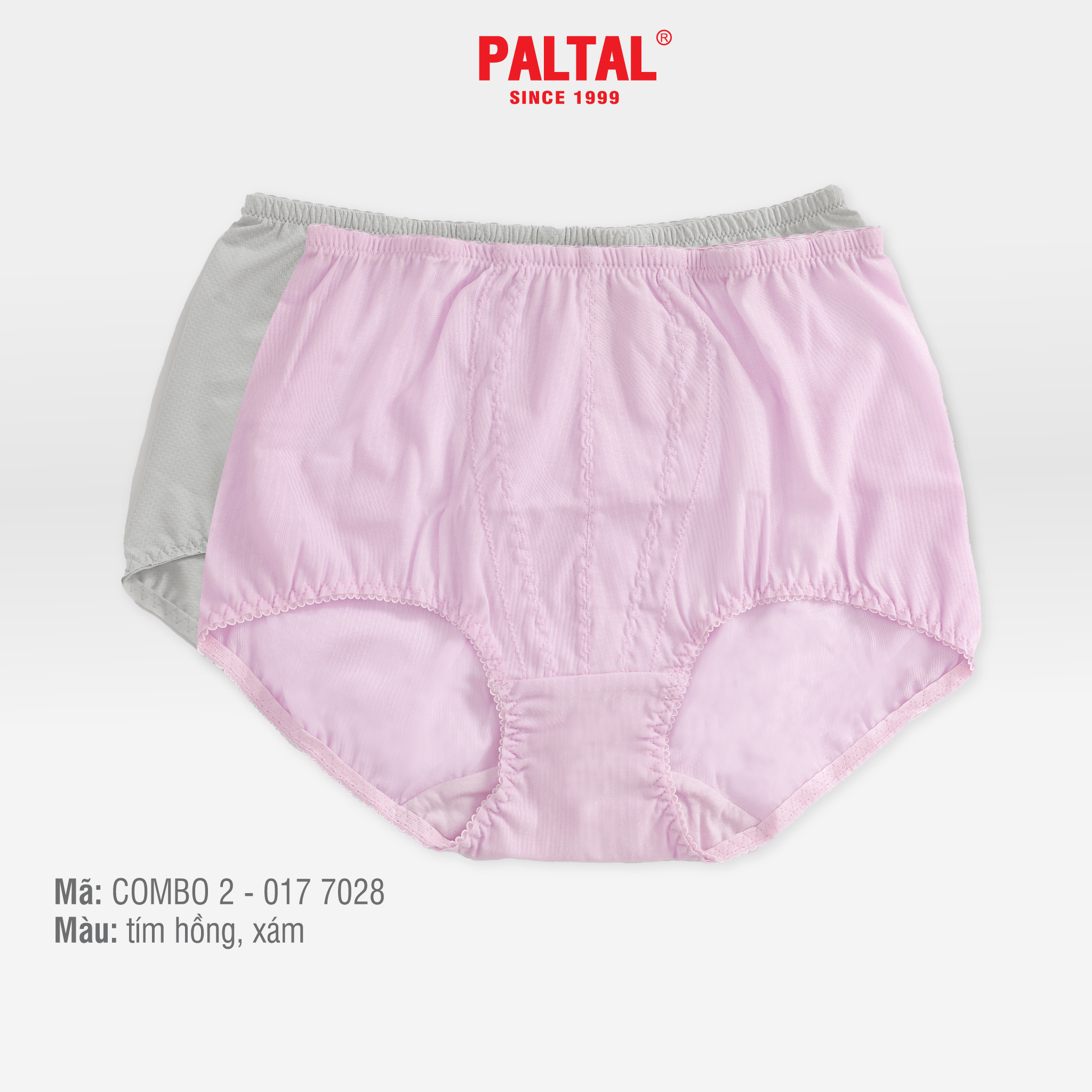 Quần lót nữ gen bụng nữ Chất liệu ren thun- dệt Jacquard 017P 7028
