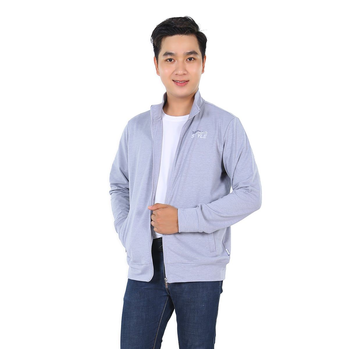 Áo khoác nam chống nắng, chống UV Không Nón chất vảy cá cotton siêu mát 431p 1201