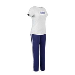 Set đồ bộ nữ kiểu quần dài tay ngắn chất cotton siêu mát 053p 3314