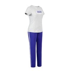 Set đồ bộ nữ kiểu quần dài tay ngắn chất cotton siêu mát 053p 3314