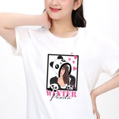 Áo thun nữ form rộng chất cotton siêu mát 020p 0209