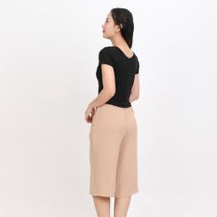 Quần thể thao nữ ống lửng chất đũi 338p 8522