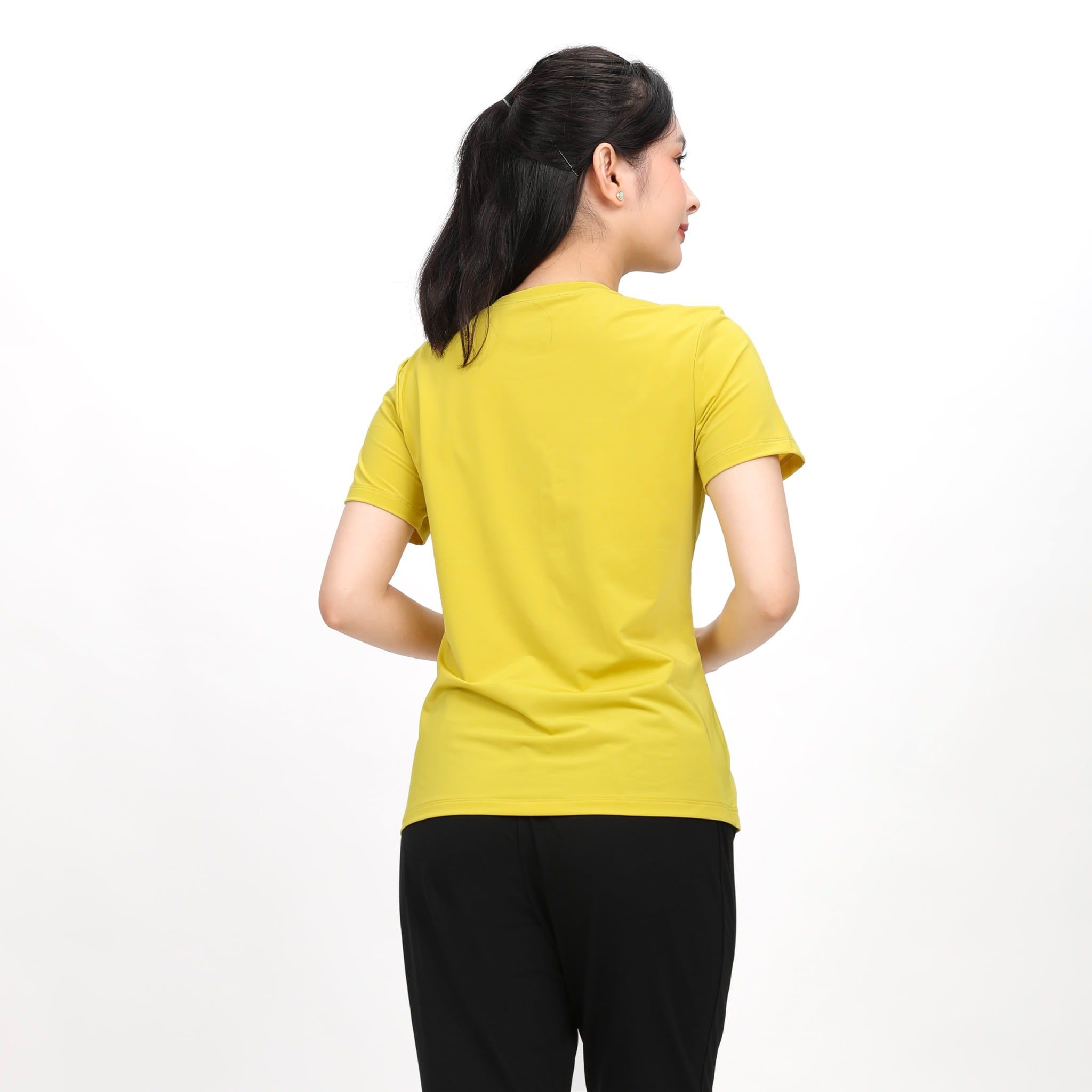 Set đồ bộ nữ kiểu quần dài tay ngắn thể thao 3 trong 1 chất nhung lạnh 153p 6007