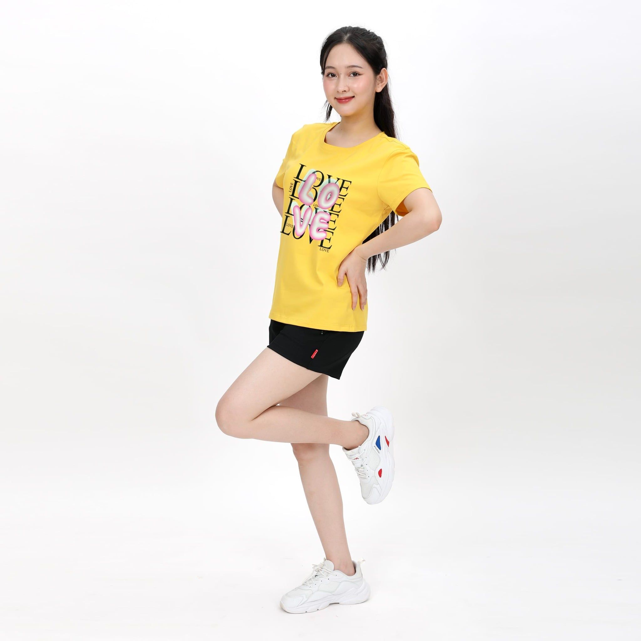 Áo thun nữ form rộng chất cotton siêu mát 020p 0454