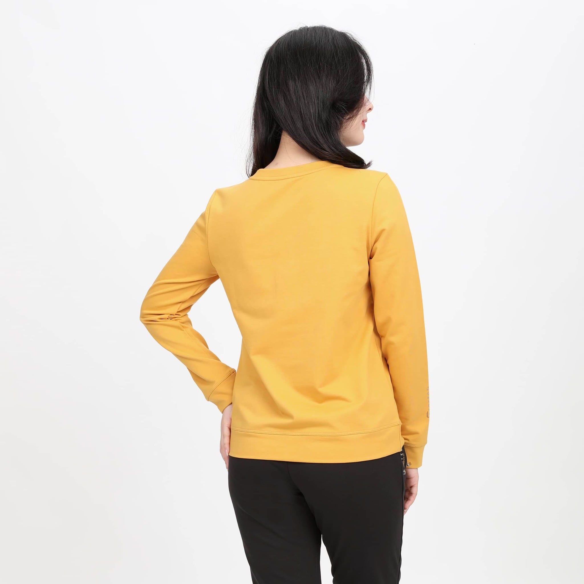Set đồ bộ nữ kiểu quần dài tay dài chất vảy cá cotton cvc mát 403p 0140