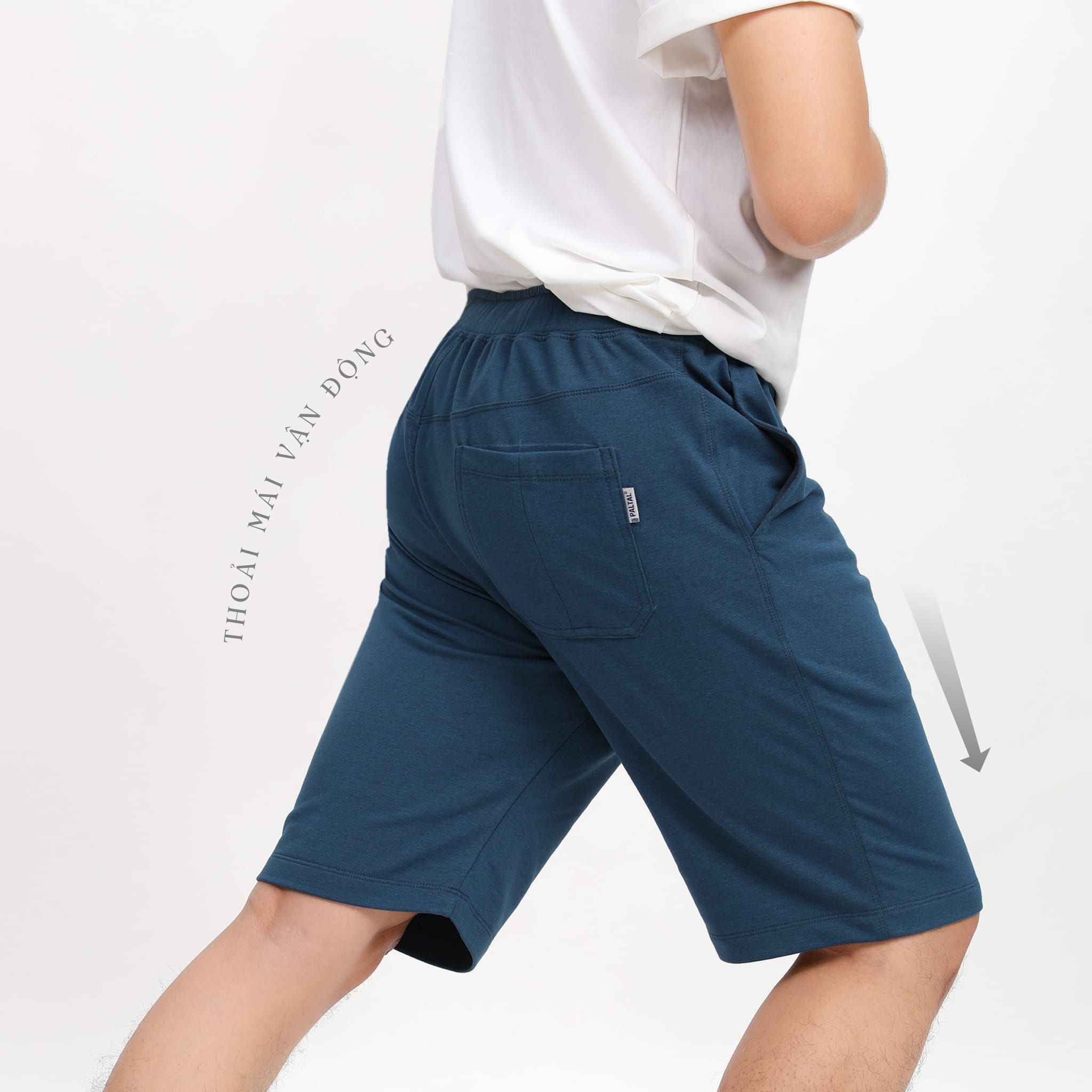 Quần Đùi Nam chất vảy cá cotton cvc mát 408p 8057