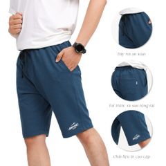 Quần Đùi Nam chất vảy cá cotton cvc mát 408p 8057