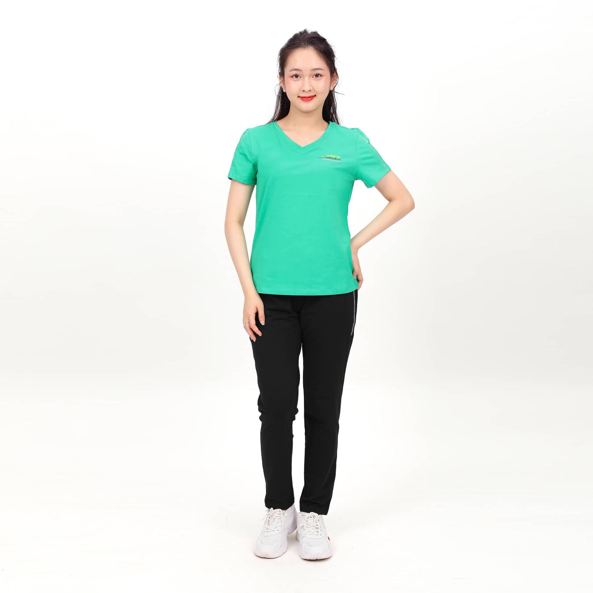 Set đồ bộ nữ kiểu quần dài tay ngắn 193p 6014