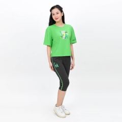 Set đồ bộ nữ kiểu quần lửng tay ngắn cotton cvc mát 194p 7003