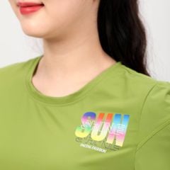 Set đồ bộ nữ kiểu quần dài tay ngắn chất nhung lạnh 153p 6004