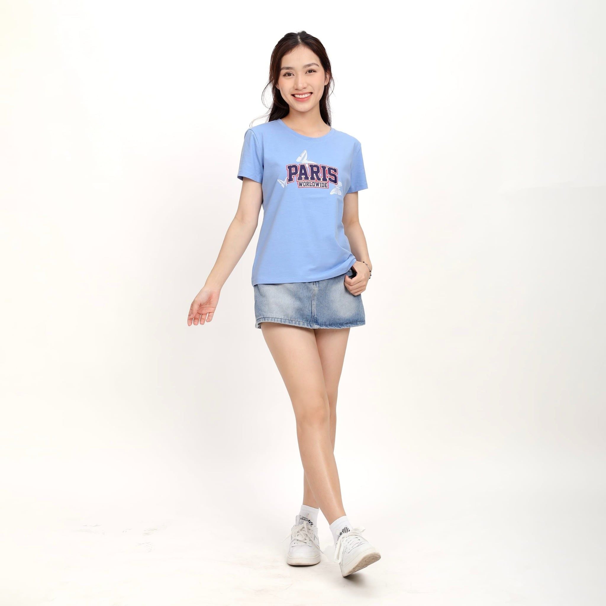 Áo thun nữ form suông chất cotton siêu mát 190p 0331