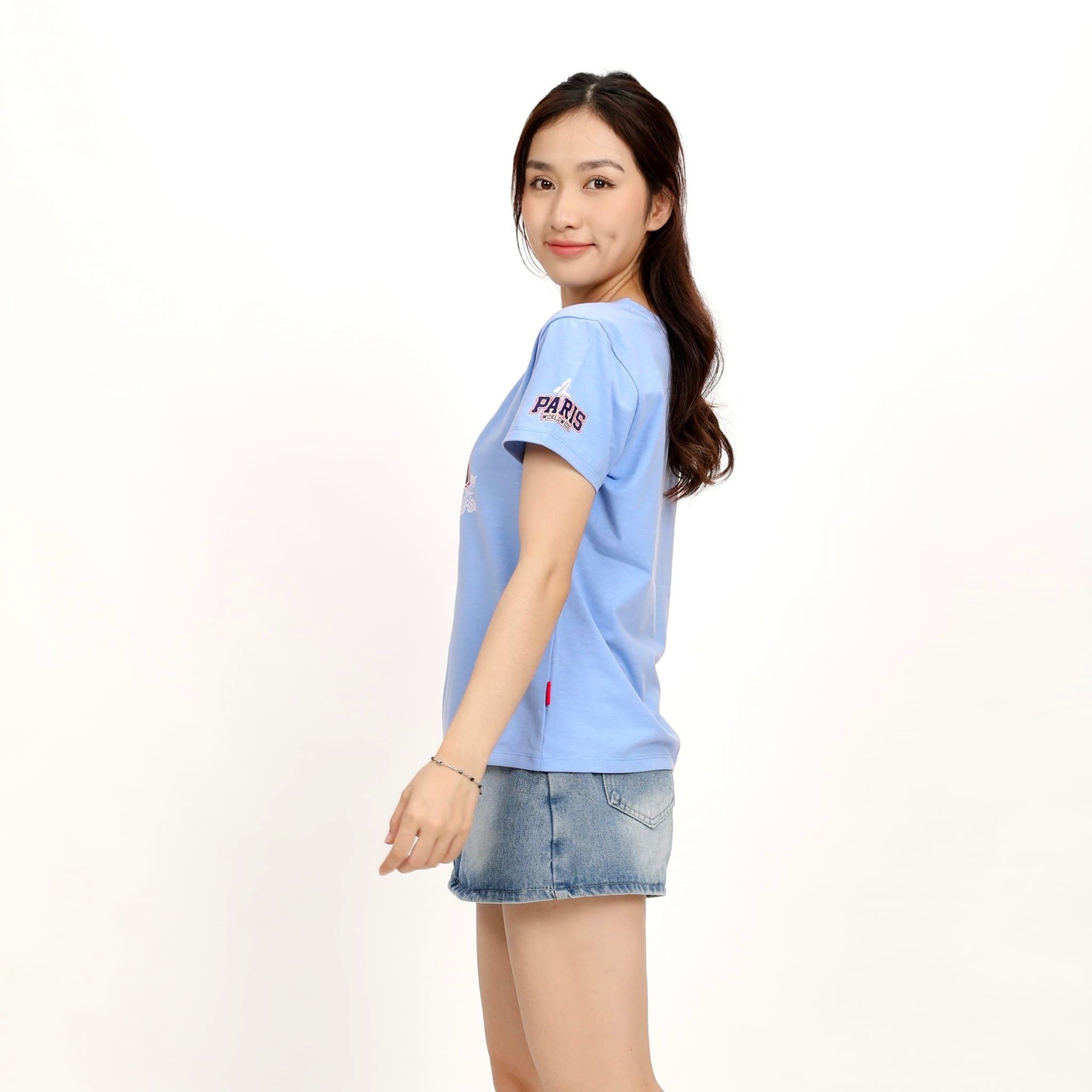 Áo thun nữ form suông chất cotton siêu mát 190p 0331