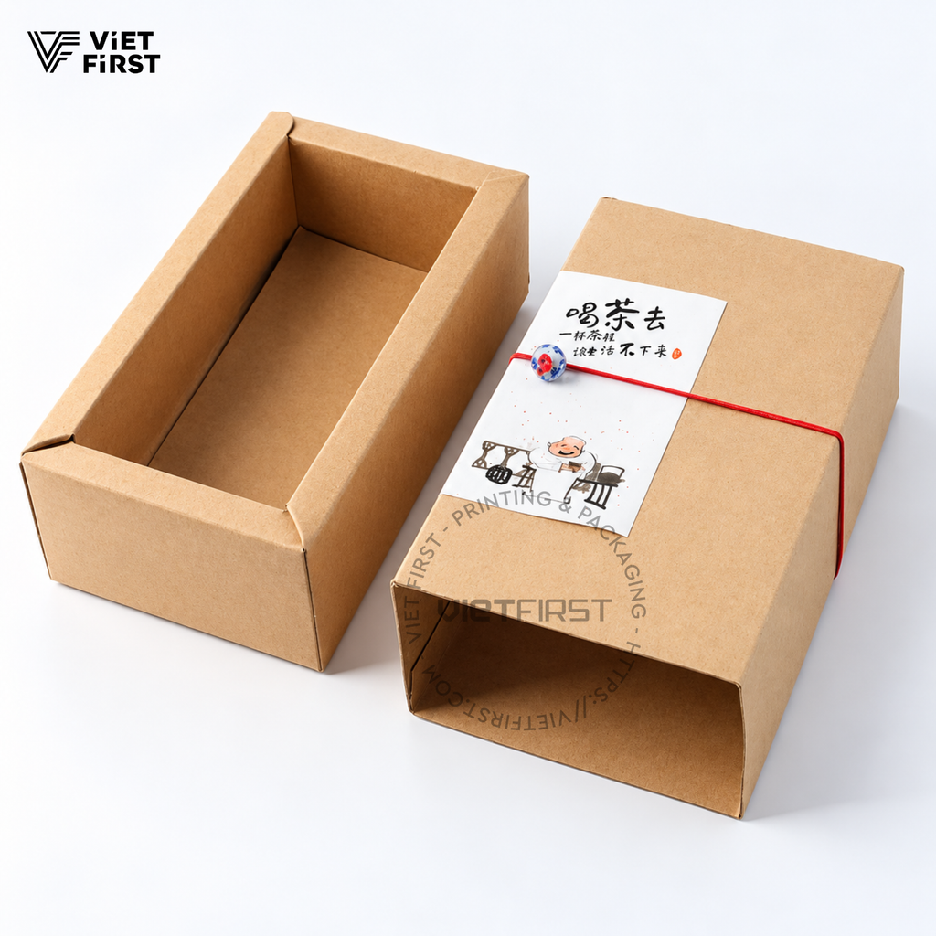  Hộp giấy kraft 