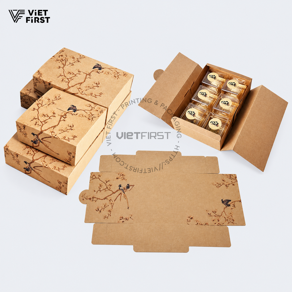  Hộp giấy kraft 