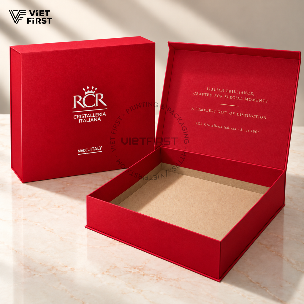  Hộp nam châm nắp gập 