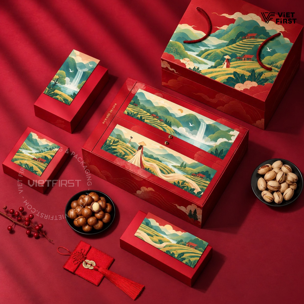  Hộp quà Tết 