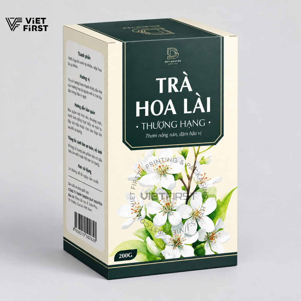  Hộp giấy đựng trà 