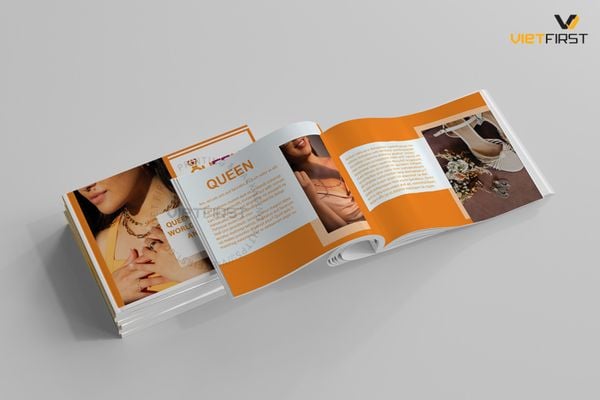 Company Profile dán gáy