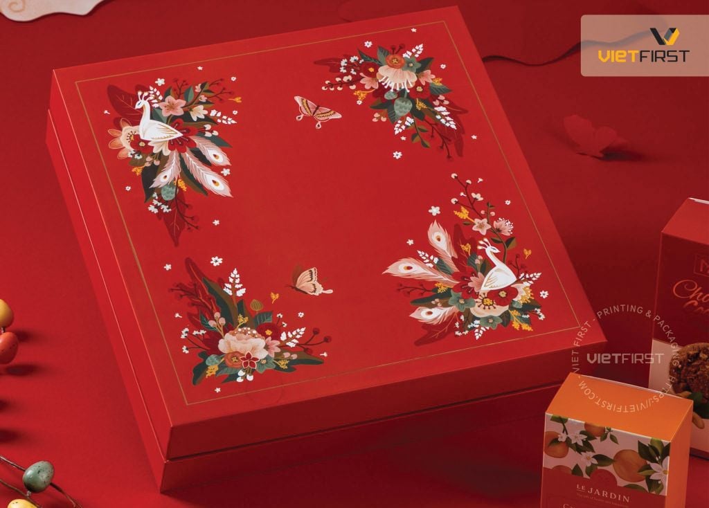  Hộp quà Tết nắp âm dương 
