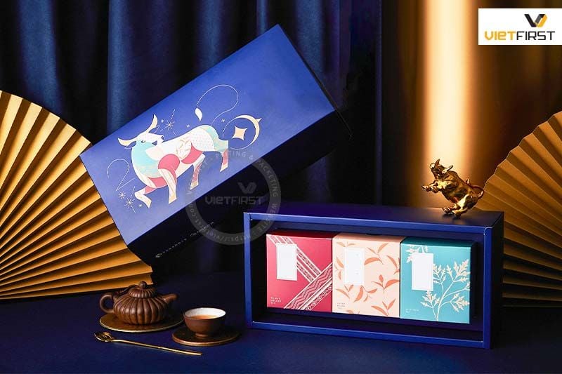  Hộp quà Tết nắp âm dương 
