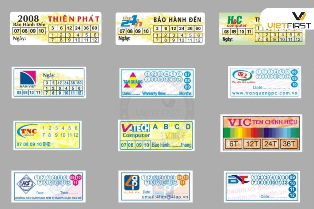  Tem bảo hành 