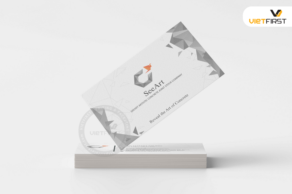  Name card giấy mỹ thuật 