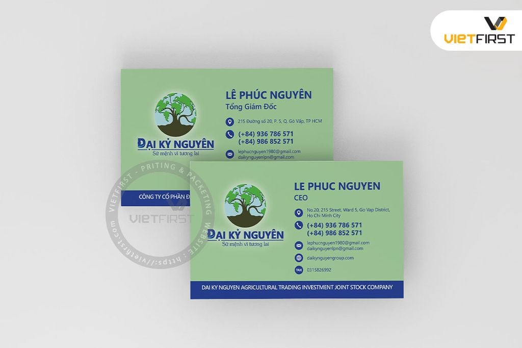  Name card phổ thông 