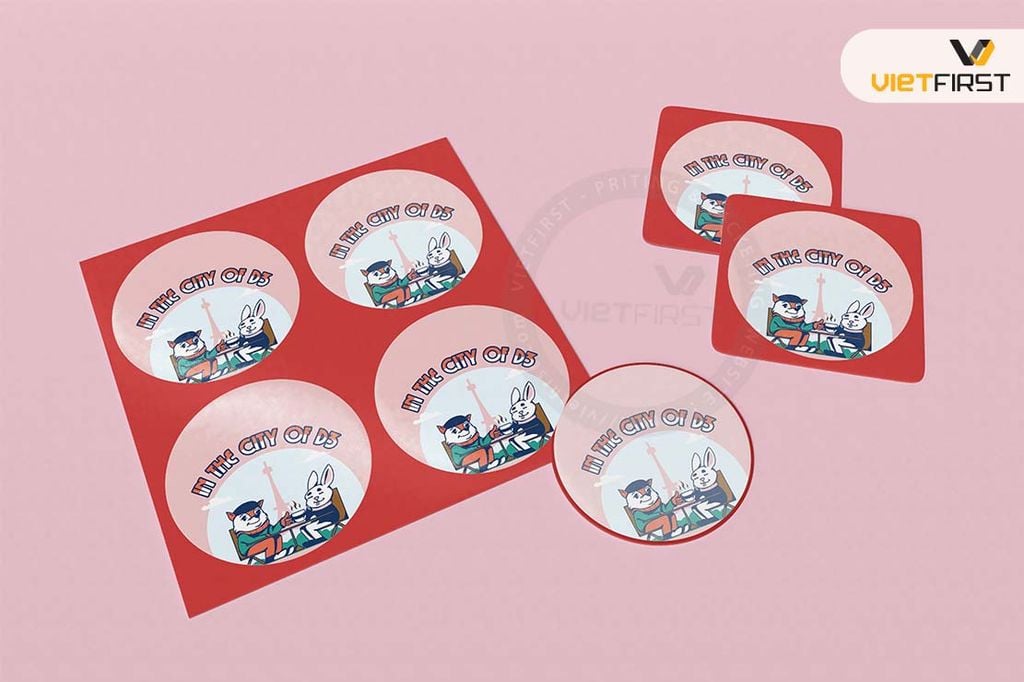  Tem decal giấy 