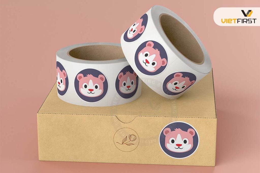 Tem decal giấy 