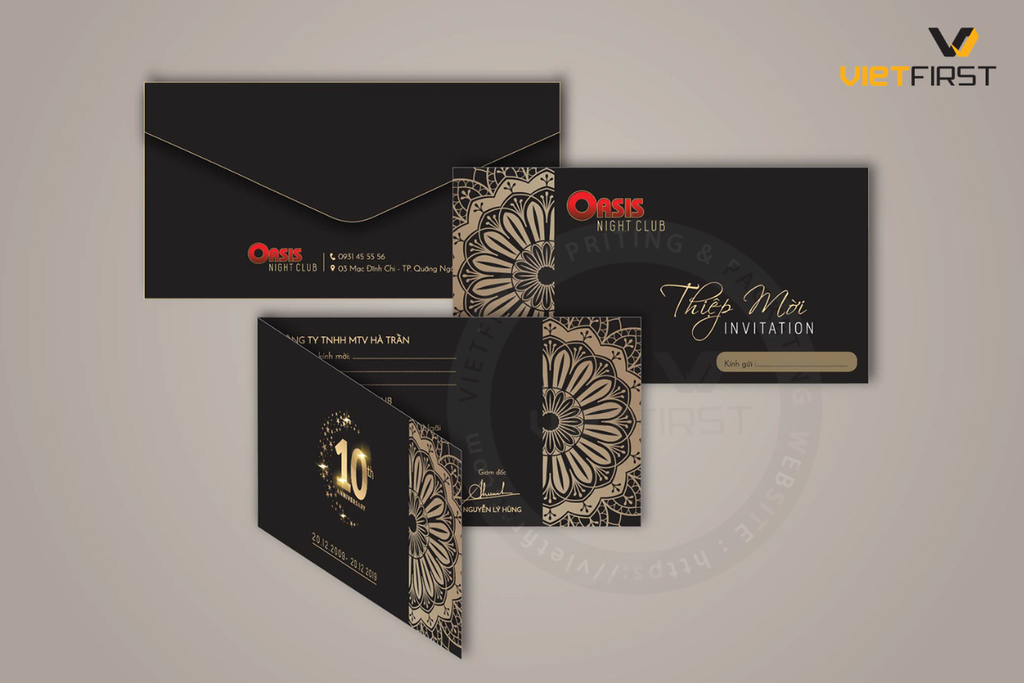  Thiệp mời sự kiện 